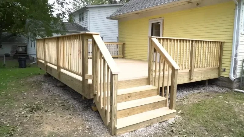 Finished custom deck build, Knoxville, TN