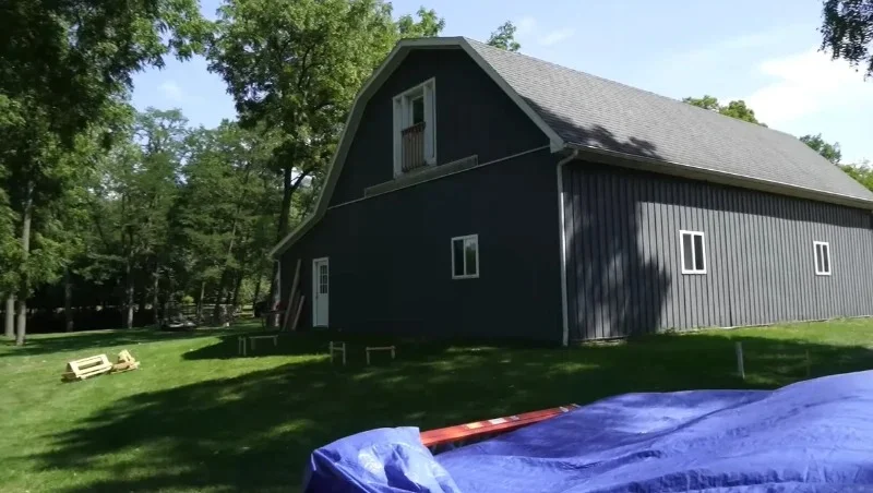 Home before two-story deck construction, Knoxville, TN
